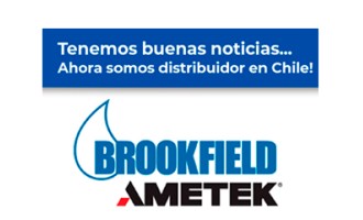 Somos los nuevos distribuidores de Ametek Brookfield en Chile
