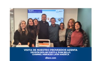 Nos visitó nuestro proveedor AZENTA
