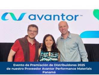 Evento de Premiación de Distribuidores 2025 de nuestro proveedor Avantor Performance Materials