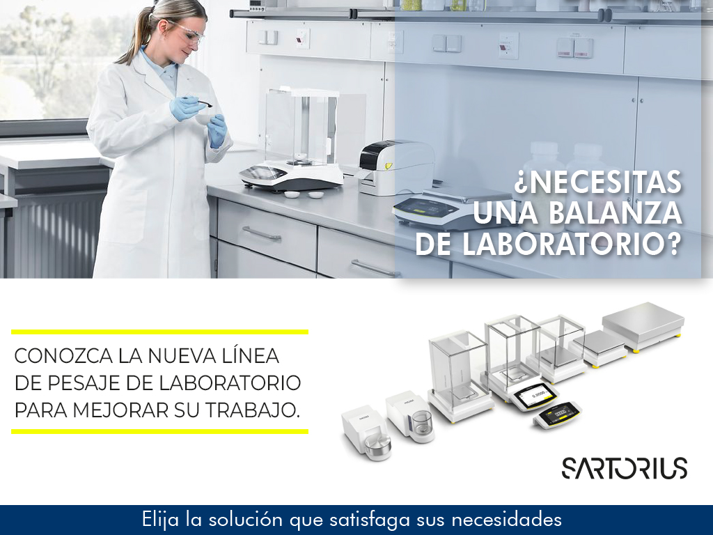 Balanzas de Laboratorio Sartorius